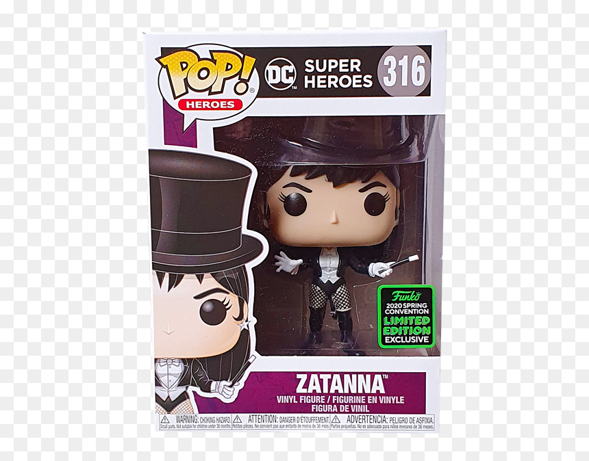 Zatanna Funko Pop, HD Png Download - zatanna png