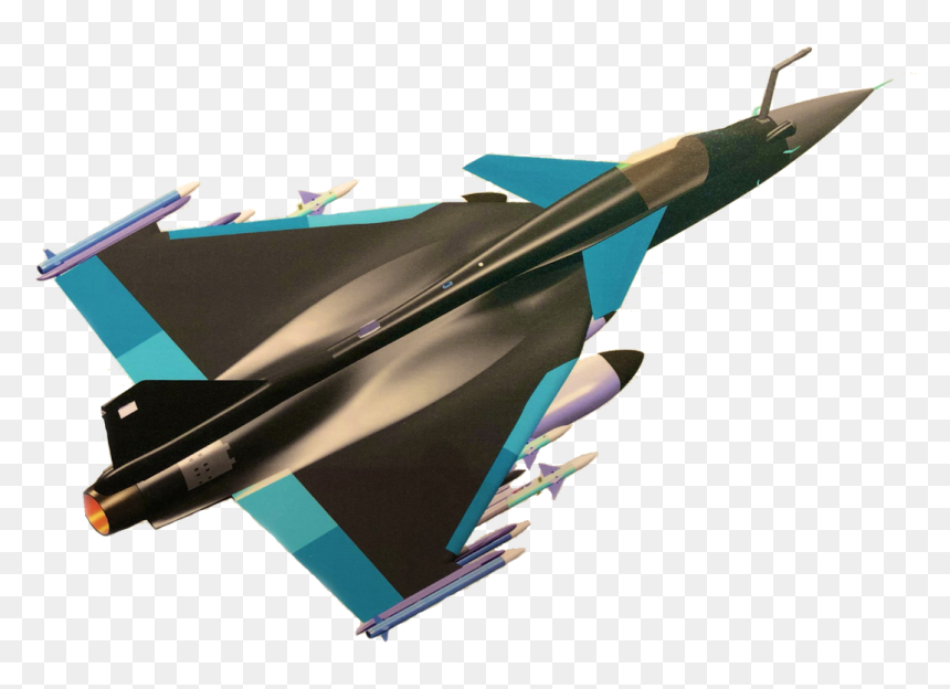 Tejas Mk2 Aero India 2019, HD Png Download - fighter jets png