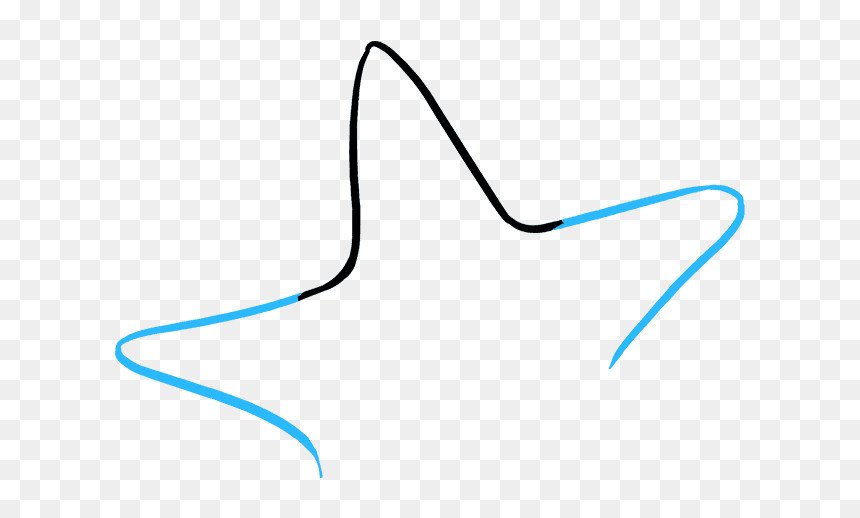How To Draw Cute Starfish - Draw A Starfish Easy Step, HD Png Download - cute subscribe png