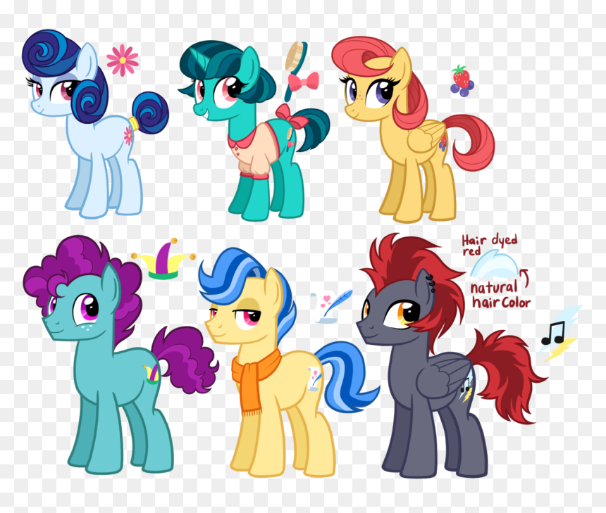 Thecheeseburger, Berries, Blue Hair, Bow, Brush, Cute, - Cartoon, HD Png Download - cute bow png