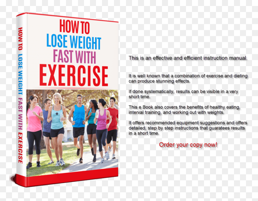 How To Lose Weight Fast With Exercise E Book , Png - Promoting And Maintaining Physical Health, Transparent Png - lose weight png