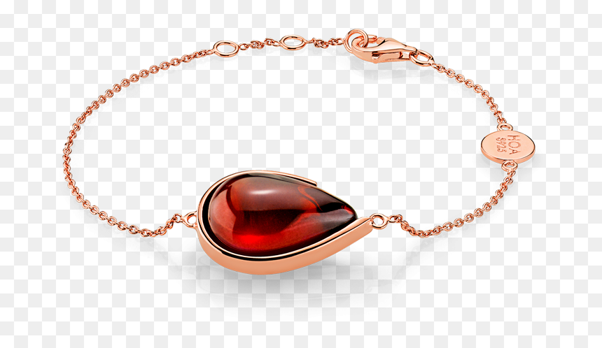 Droplets Bracelet In Cherry Amber - Crystal, HD Png Download - raindrops falling png
