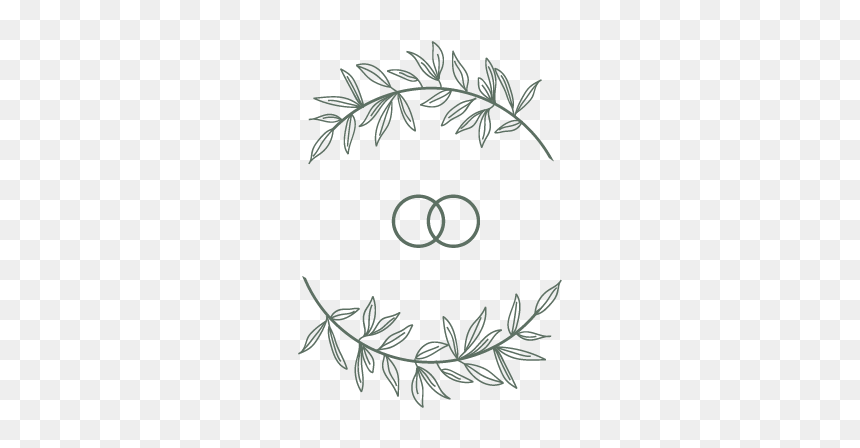 Pbe Rings Wreath Padding - Line Art, HD Png Download - black bowtie png