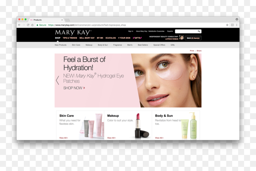Screenshot, HD Png Download - mary kay products png