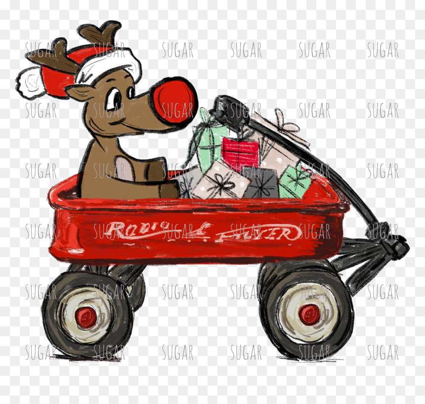 Christmas Ornament, HD Png Download - red wagon png