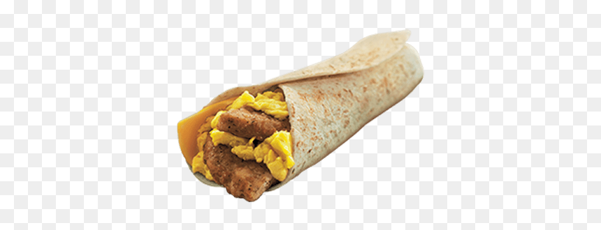 Sausage & Egg Wrap - Wrap Roti, HD Png Download - wrap png