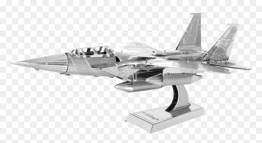 Metal Earth Boeing F- 15 Eagle - Metal Earth F15, HD Png Download - fighter jets png