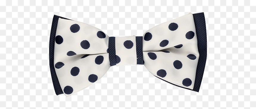Polka Dot, HD Png Download - black bowtie png