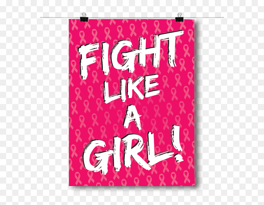 Transparent Fight Like A Girl Png - Christmas Card, Png Download - fight like a girl png