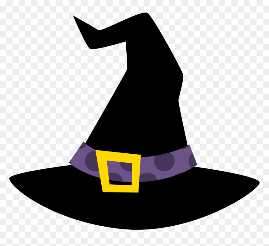 Free Clipart Pumpkin Cowboy Hat Png Transparent Stock - Clip Art Witch Hat, Png Download - cowboy boots and hat png