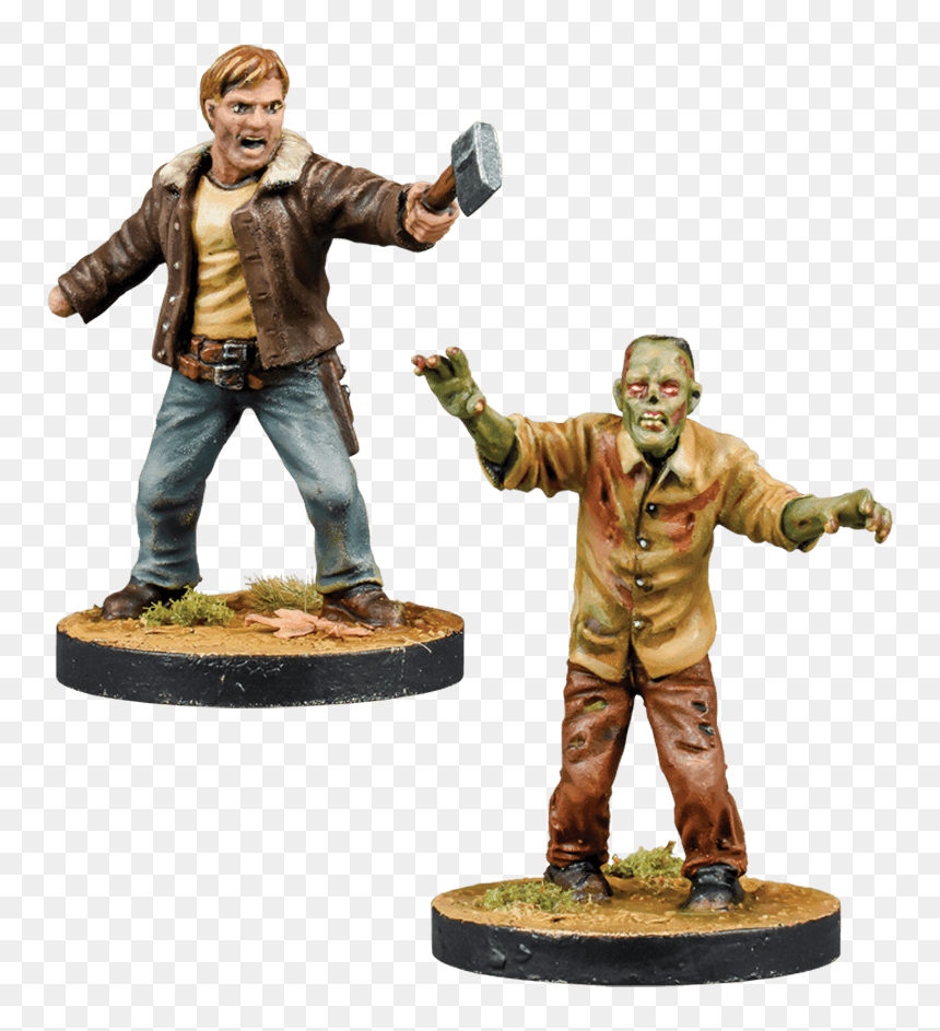 Walking Dead All Out War Wave 6, HD Png Download - the walking dead rick png