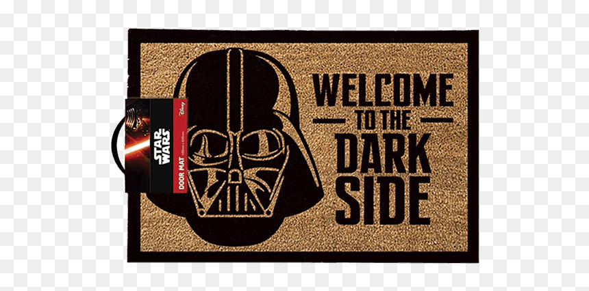 Welcome To The Dark Side Doormat, HD Png Download - welcome mat png