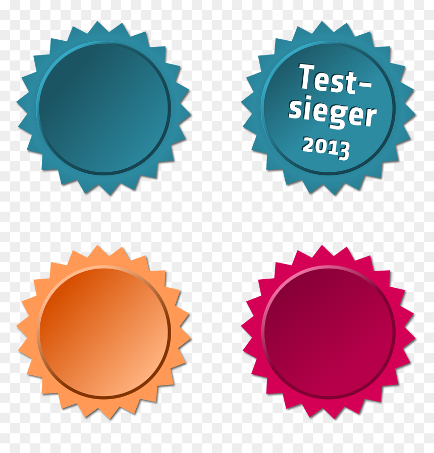 Starburst Vector, HD Png Download - award seal png