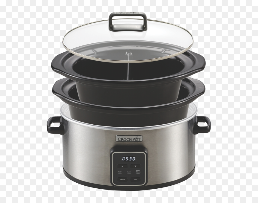 Crock Pot Choose A Crock One Pot Cooker Chp600 - Crock Pot Choose A Crock, HD Png Download - crock pot png