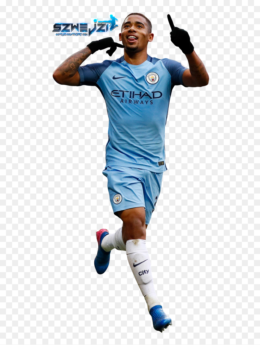 Transparent Gabriel Jesus Png - Gabriel Jesus Manchester City Png, Png Download - manchester city png