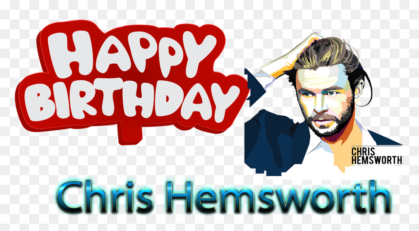 Chris Hemsworth Free Pictures - Poster, HD Png Download - chris hemsworth png