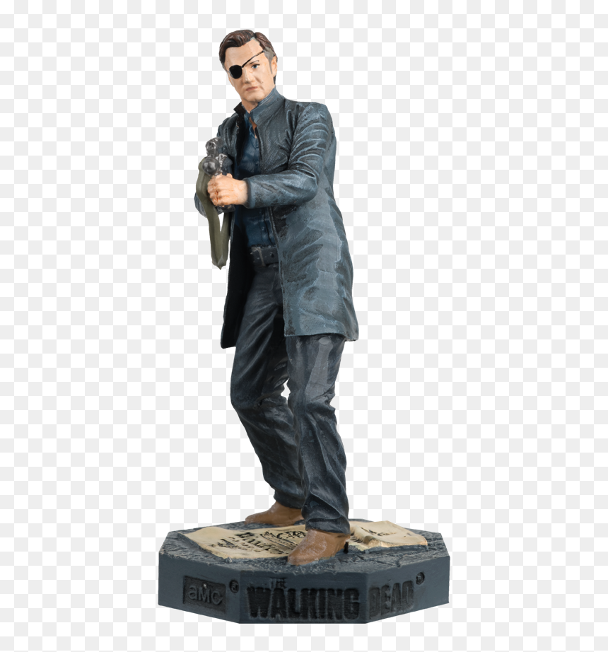 The Walking Dead Rick - Figurine Gouverneur Walking Dead, HD Png Download - the walking dead rick png