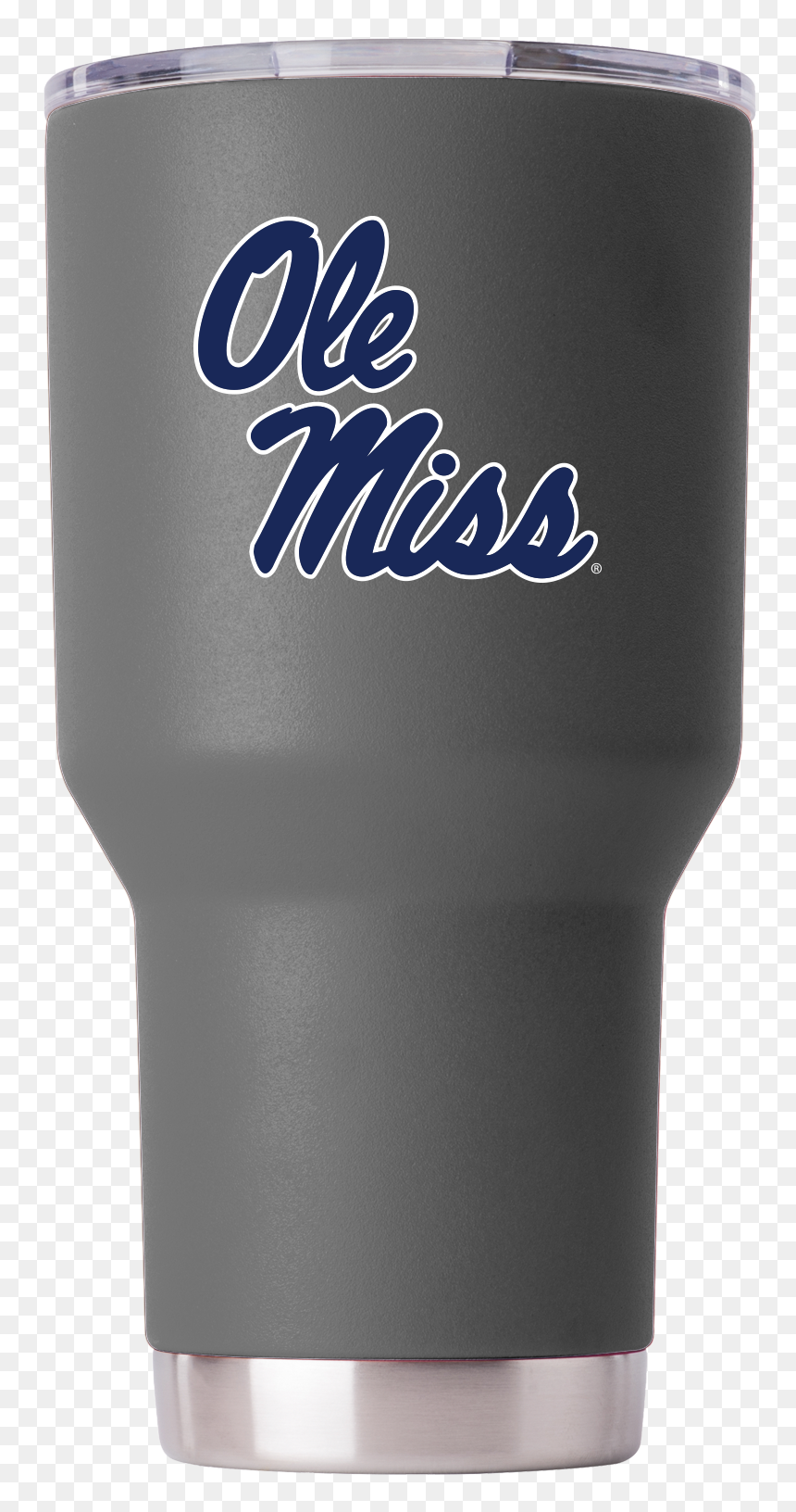 Ole Miss 30 Oz Powder Coated Gray Tumbler - Guinness, HD Png Download - ole miss png