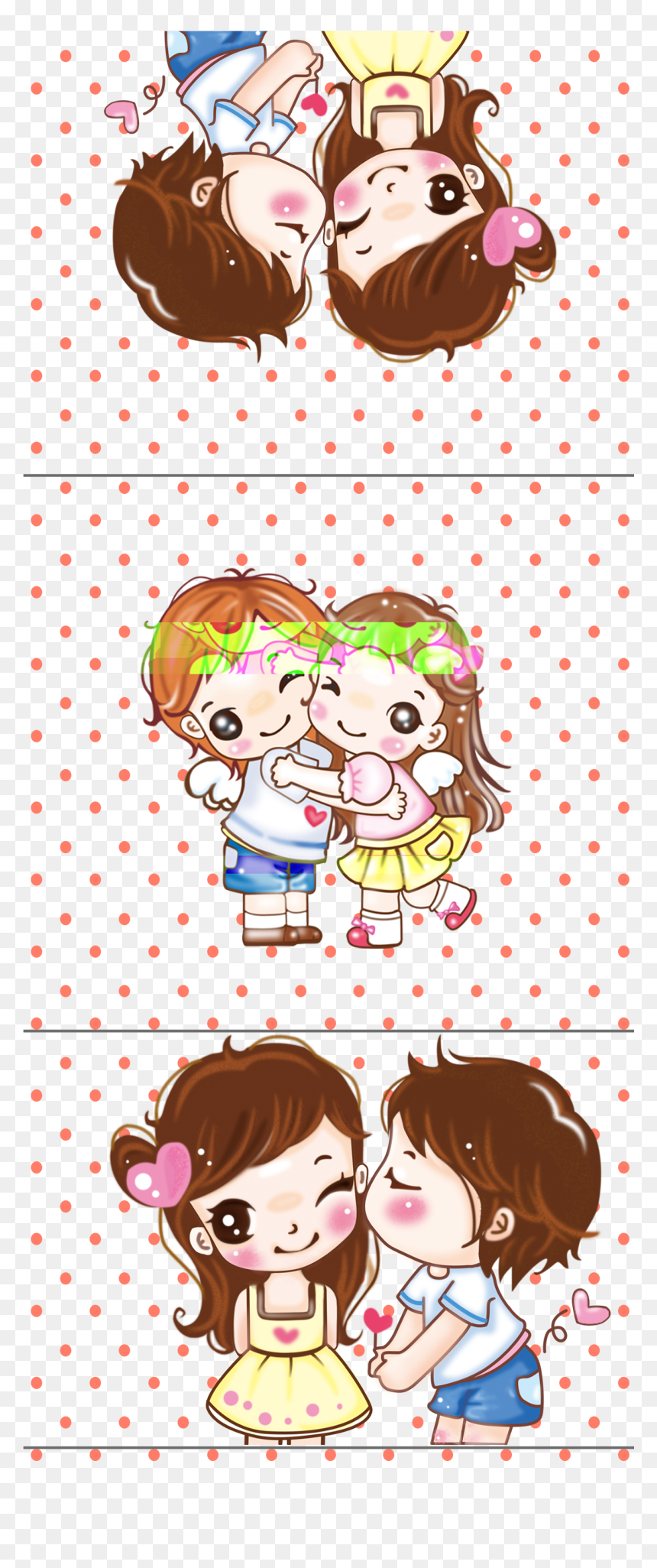 February Lovers Love 14 Valentines Young Kiss Clipart, HD Png Download - lovers png