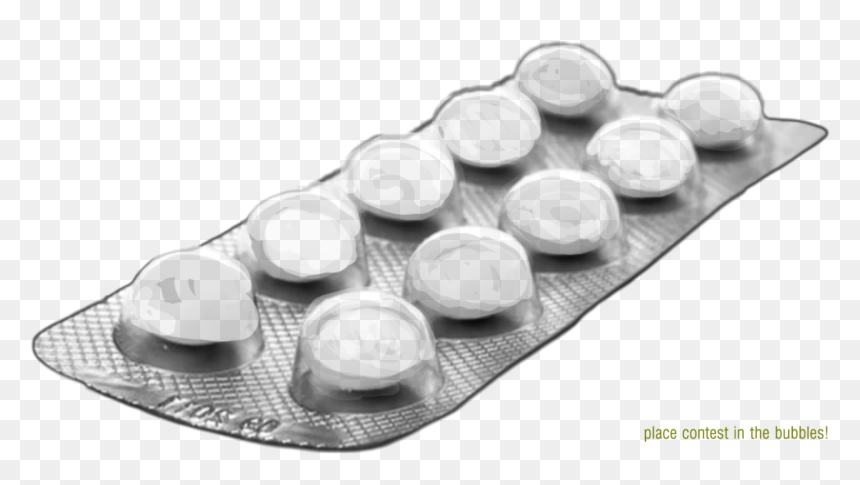 #pills #pill #tablets #empty #template #medicine #days - Pharmacy, HD Png Download - pill emoji png