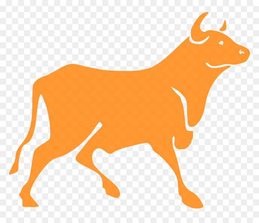 Market Panicked, Let"s Be Greedy - Bull Clipart, HD Png Download - bull vector png