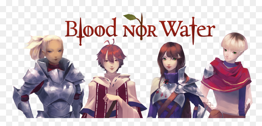 Blood Nor Water - Girl, HD Png Download - blood cut png