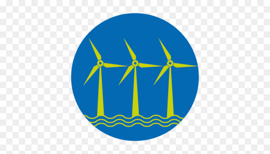 Emblem, HD Png Download - wind turbine icon png