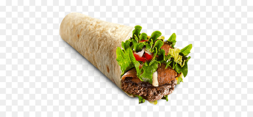 Wrap Roti, HD Png Download - wrap png