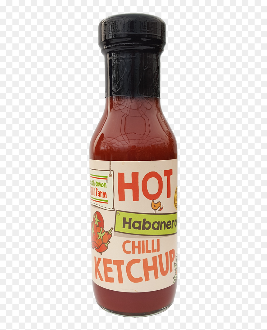 Hot Habanero Chilli Ketchup - Bottle, HD Png Download - habanero png