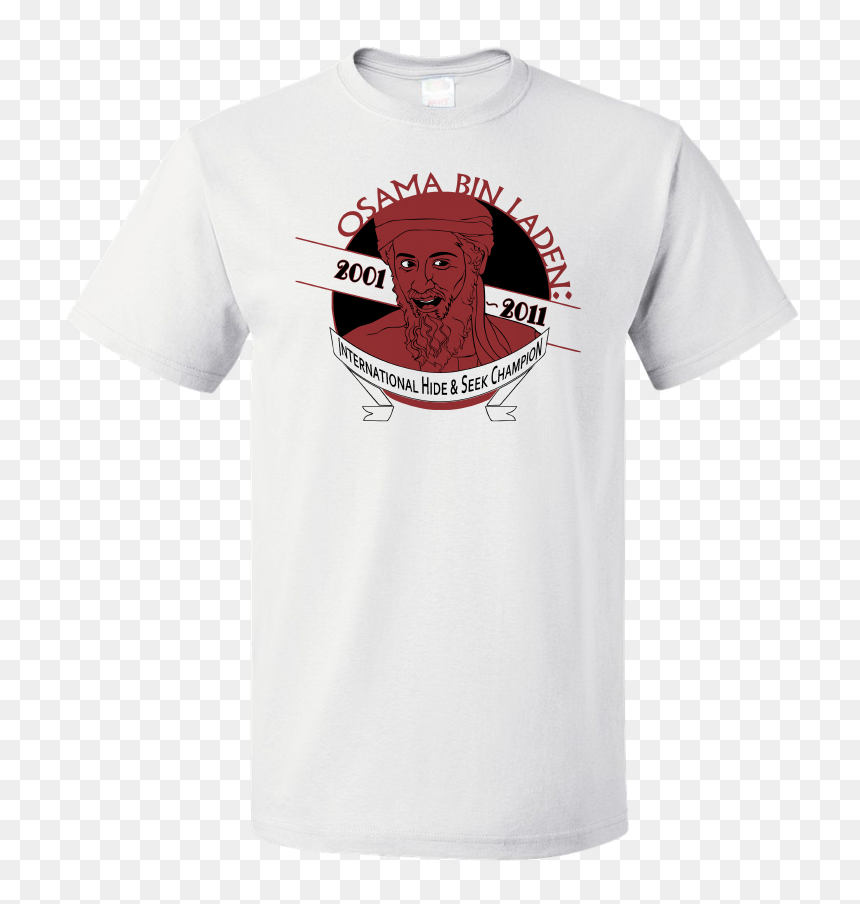 Standard White Osama Bin Laden - Trouble Funk T Shirt, HD Png Download - osama png