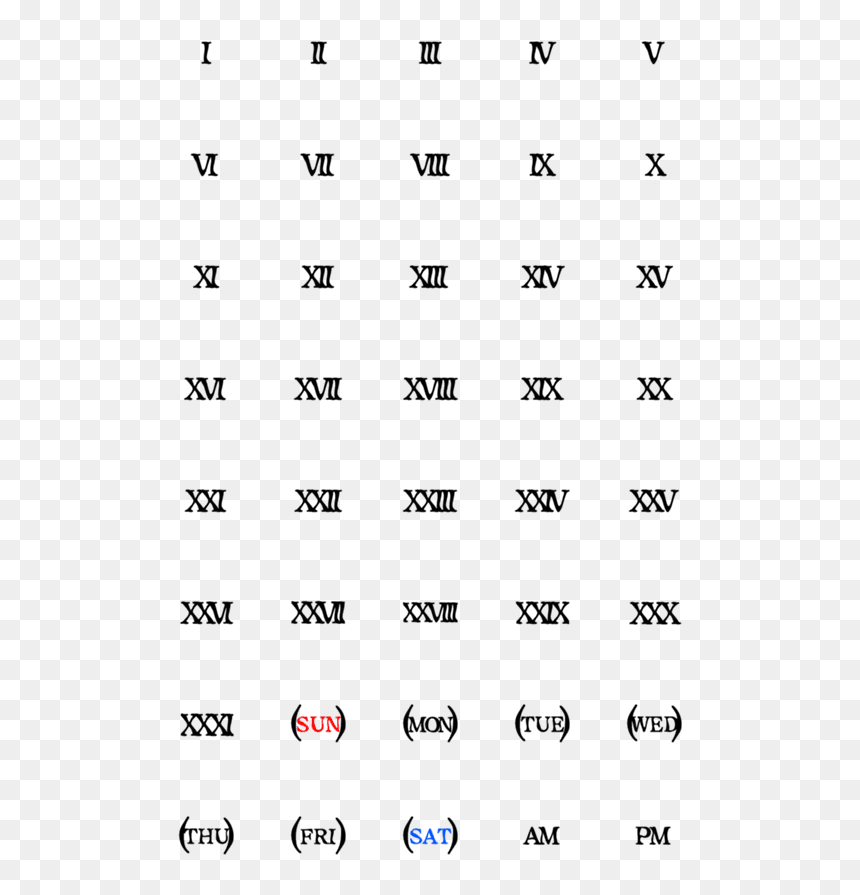 Electric Blue, HD Png Download - roman numeral 2 png
