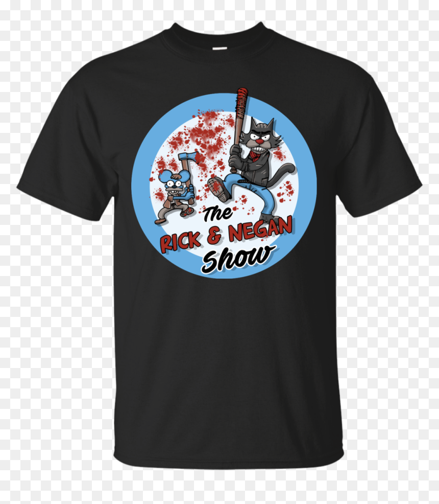 The Rick And Negan Show T-shirt, Hoodies - Walking Dead T Shirts Negan, HD Png Download - the walking dead rick png
