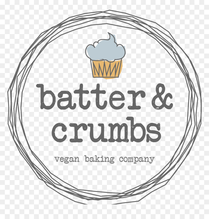 Batter & Crumbs Logo - Cupcake, HD Png Download - cupcake logo png