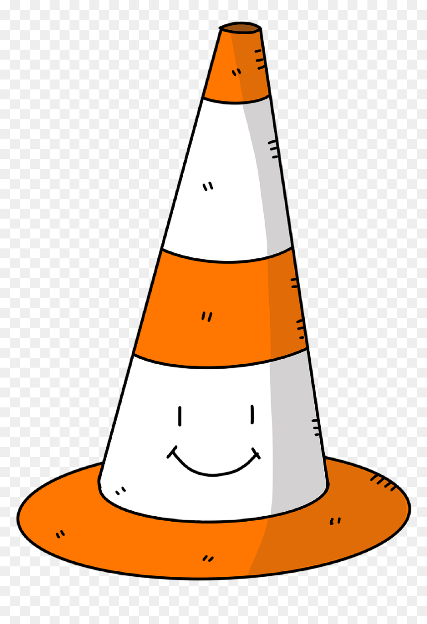 Cone Orange, HD Png Download - construction cone png