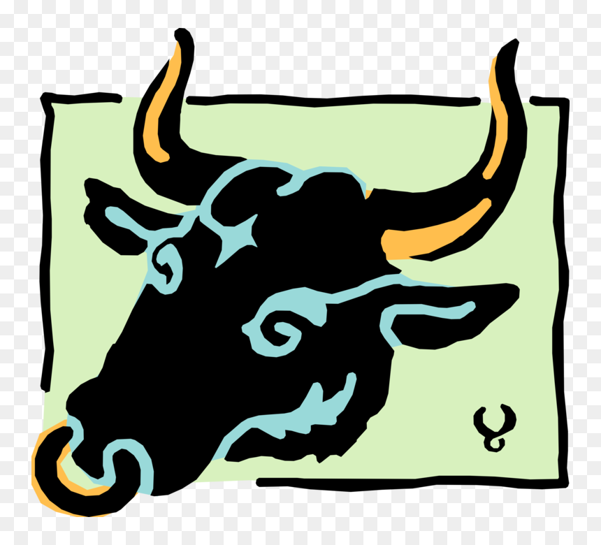 Vector Illustration Of Astrological Horoscope Astrology, HD Png Download - bull vector png