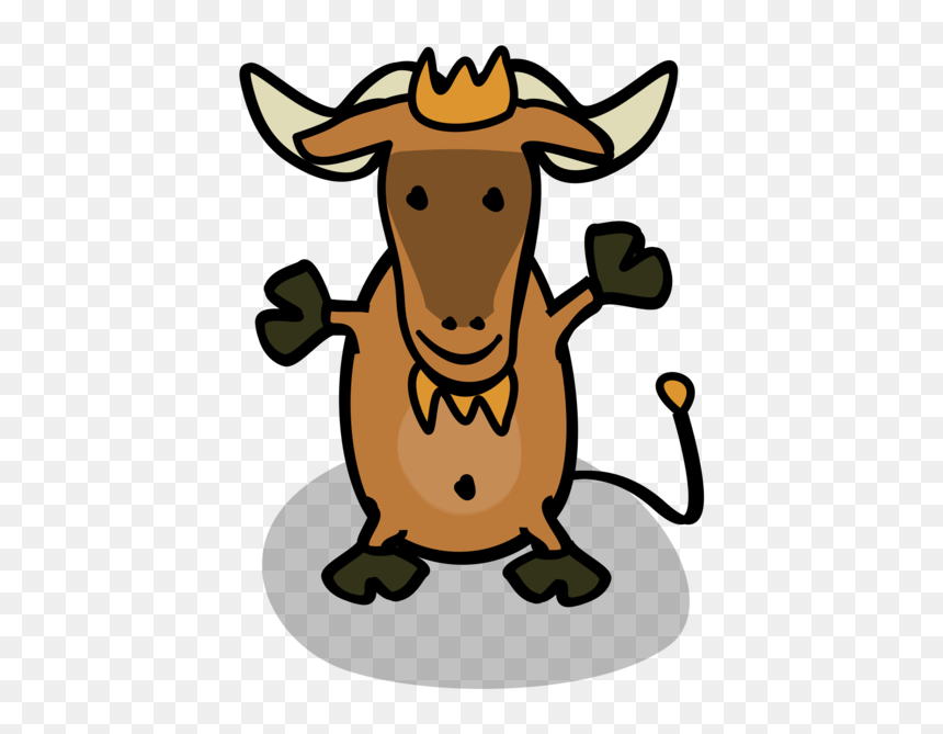 Bull,bovine,cowgoat Family, HD Png Download - bull vector png
