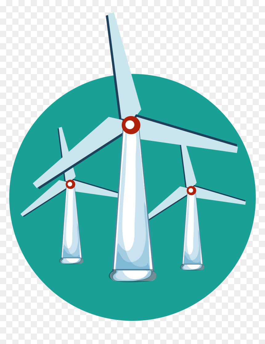 Windmill, HD Png Download - wind turbine icon png