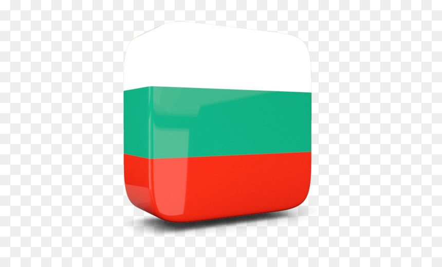 Glossy Square Icon 3d - Bulgaria Flag 3d Png, Transparent Png - 3d rectangle png