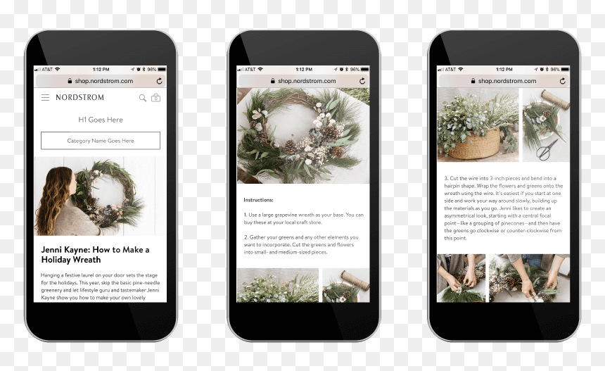 All Of Our Editorial Content Is Easy To Read While - Iphone, HD Png Download - nordstrom png
