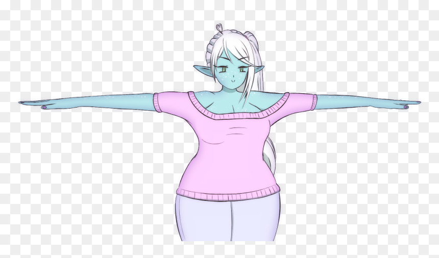 The T-pose Strikes Back - Illustration, HD Png Download - triggered meme png
