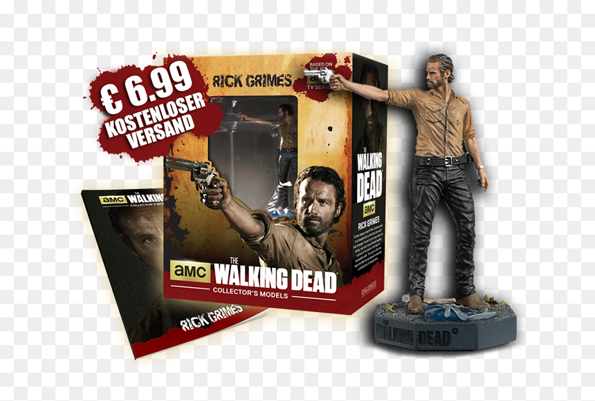 The Walking Dead® Collector"s Models - Pc Game, HD Png Download - the walking dead rick png