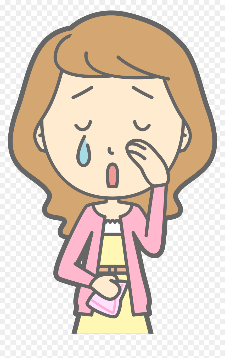 Face Person Human - Mother Holding Baby Clipart, HD Png Download - cry face png