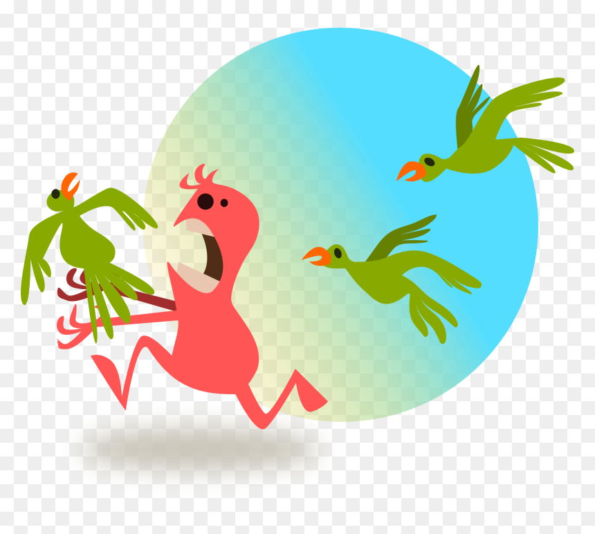 Cartoon Quotes, HD Png Download - bird flock png