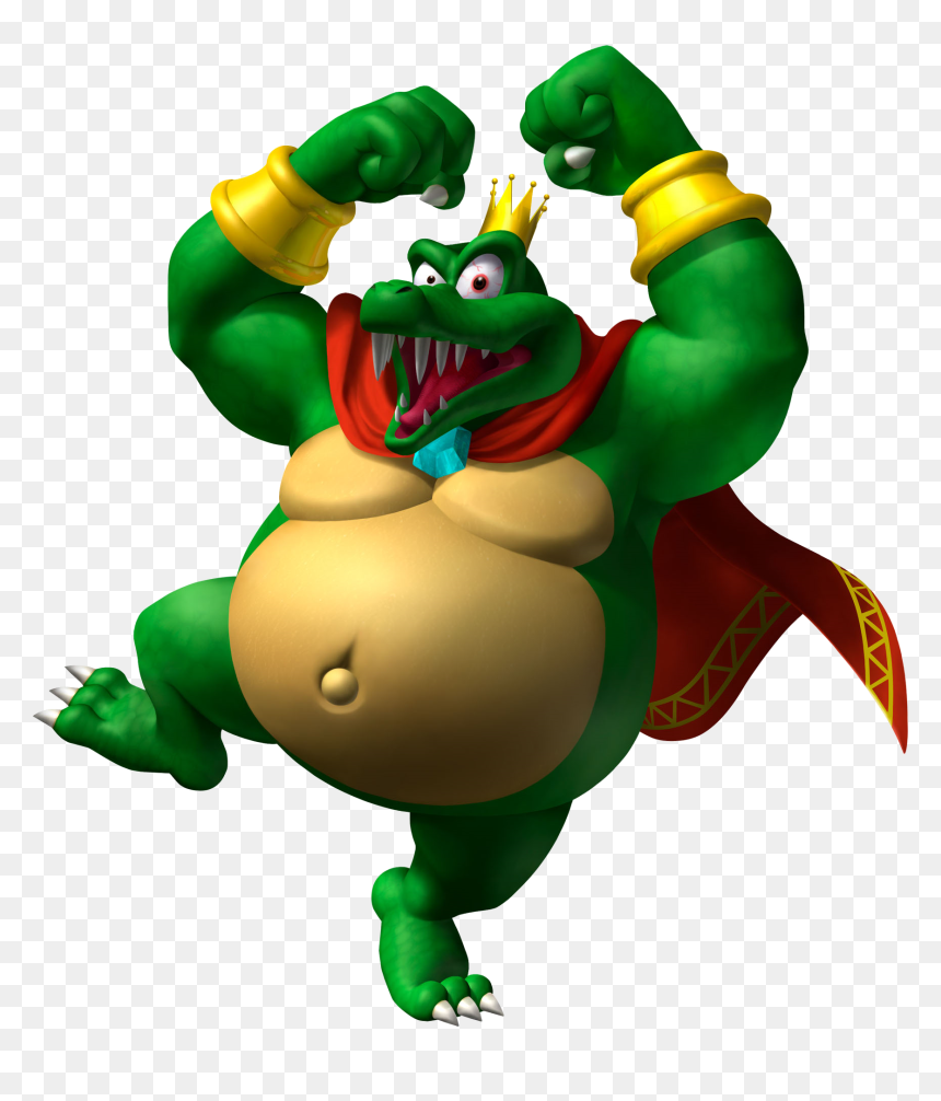 Art Id - - King K Rool, HD Png Download - donkey kong country png