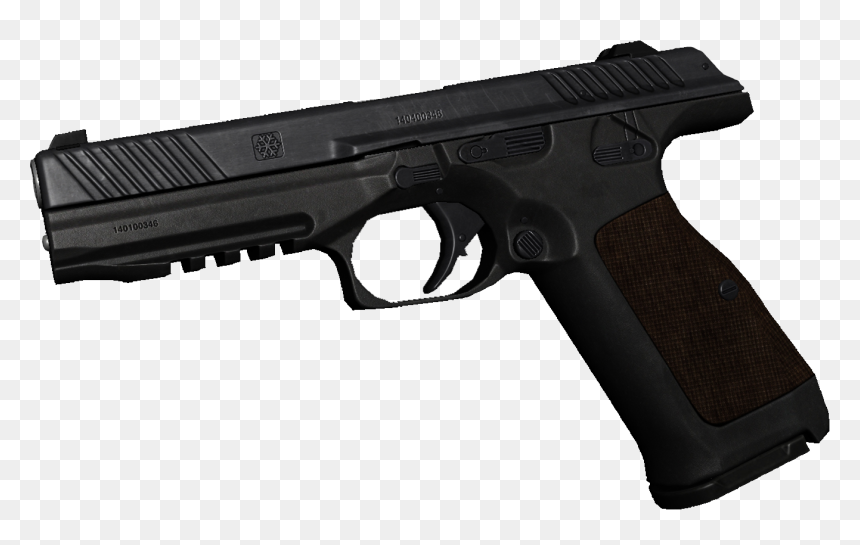 White Streak Pistol - Firearm, HD Png Download - pistol silhouette png