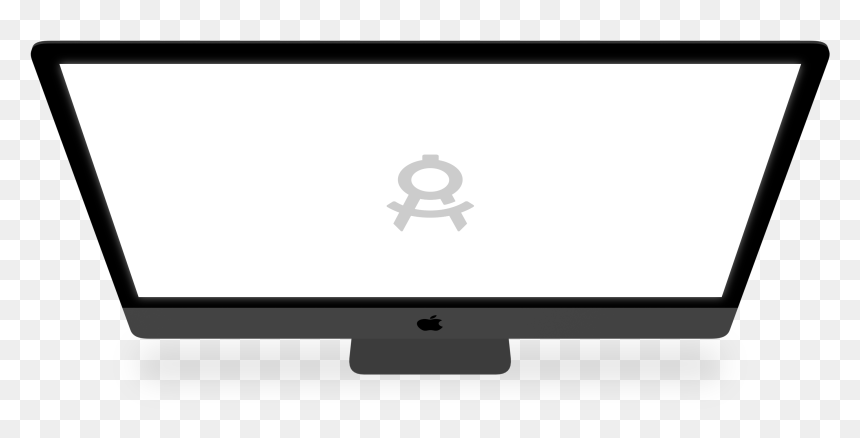 Imac Pro 3d - Computer Monitor, HD Png Download - 3d rectangle png
