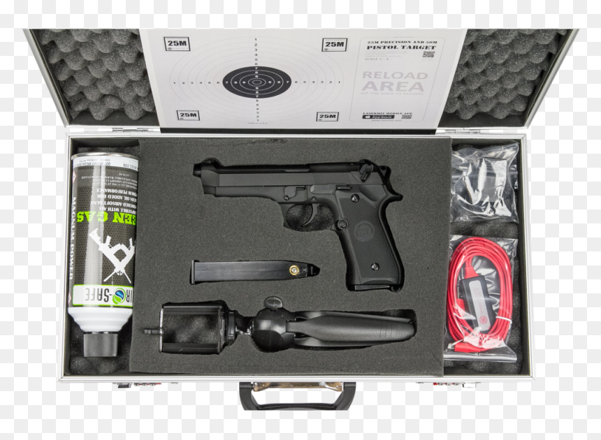 Training Kit M9 - Airsoft Gun, HD Png Download - pistol silhouette png