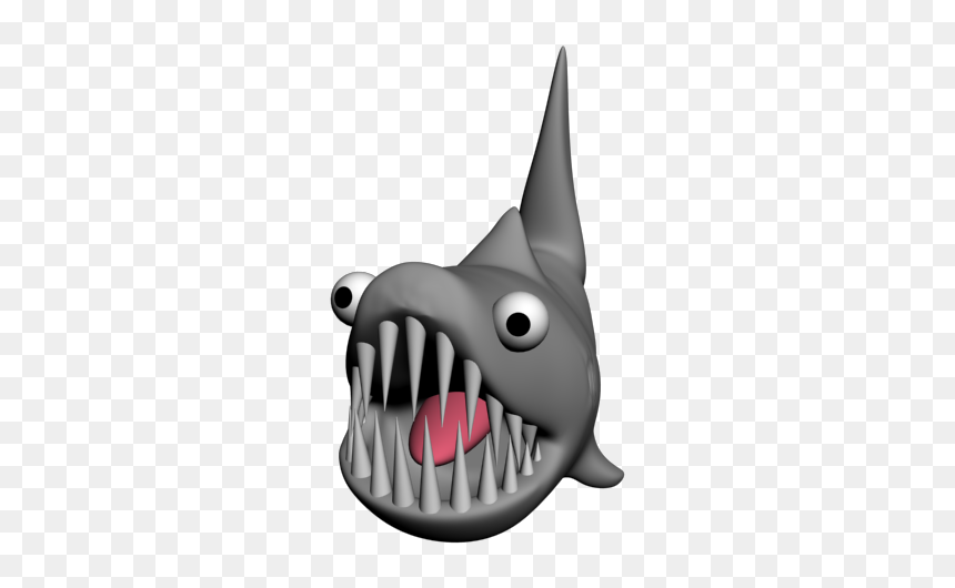 Shark, HD Png Download - scared mouth png
