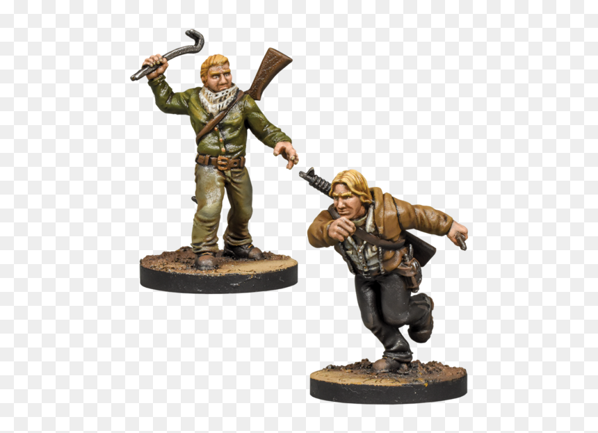 The Walking Dead - Walking Dead All Out War Wave 6, HD Png Download - the walking dead rick png