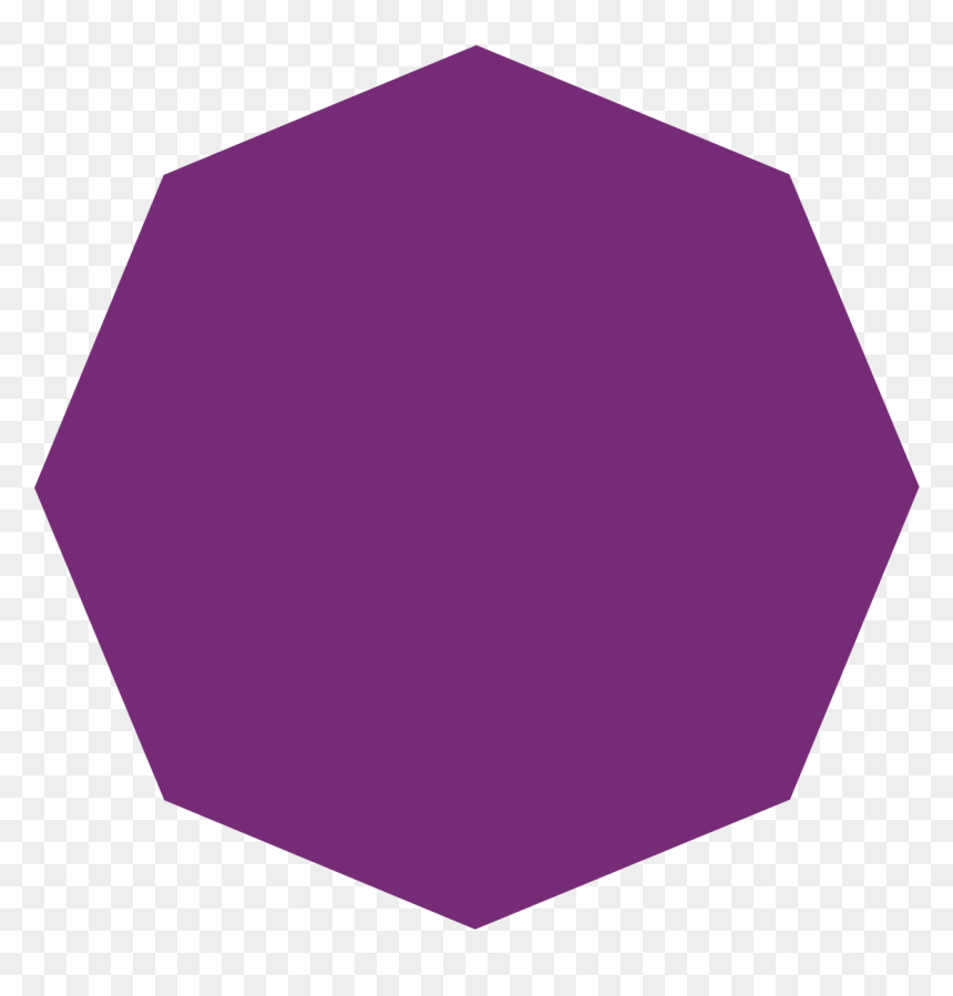Lilac, HD Png Download - octogon png